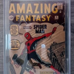 Amazing Fantasy #15 (1962) CGC 2.5 - Origin & 1st App. Spider-Man